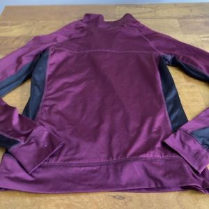 Pink 1/4 zip pullover